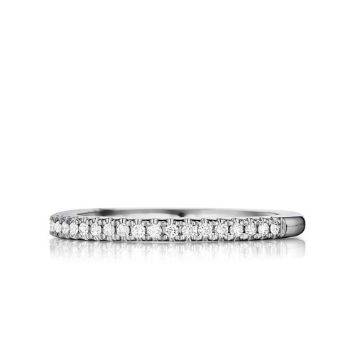 Delicate Pave Wedding Band